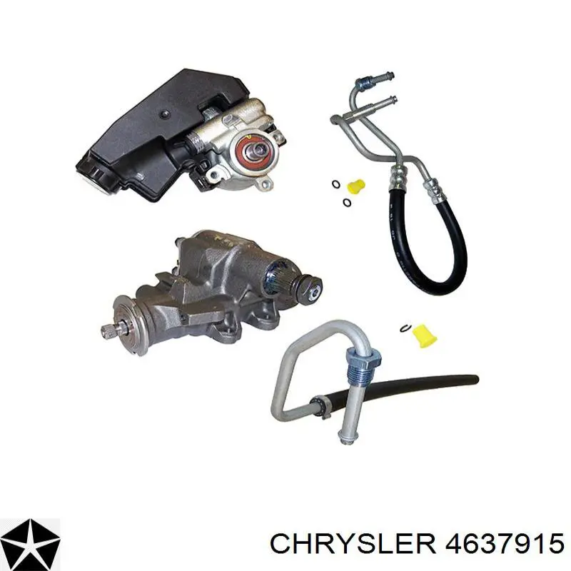 Купити 4637915 Chrysler Шланг ГПК, високого тиску рейки керма