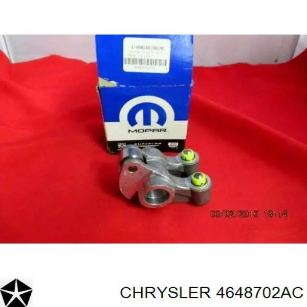 Рокер клапана Chrysler 4648702AC ціна, від 107.40 USD