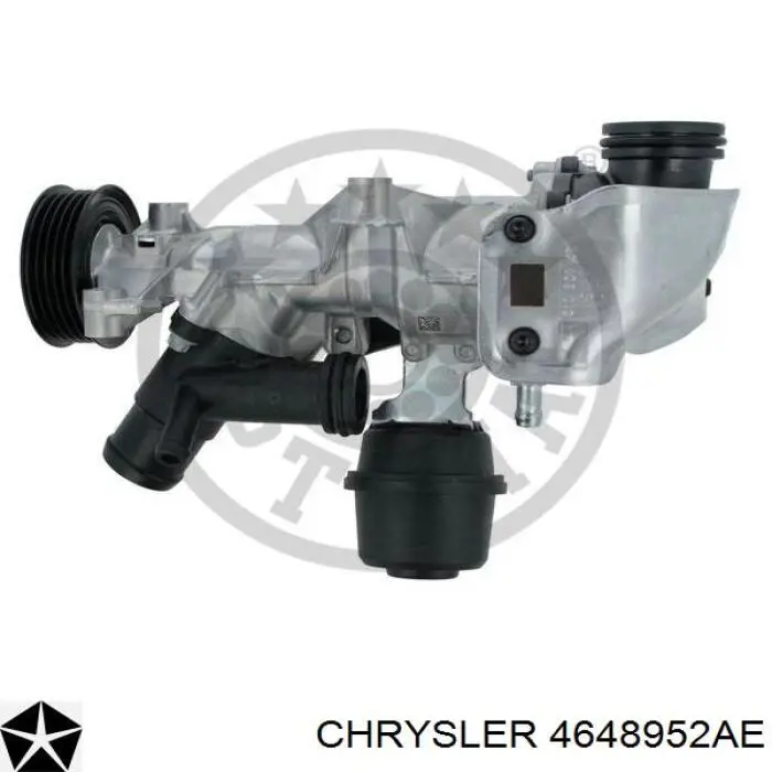 Помпа охолодження Chrysler 4648952AE ціна, від 41.67 USD