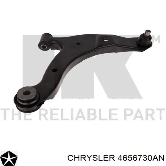 Купити 4656730AN Chrysler Важіль передньої підвіски нижній, правий