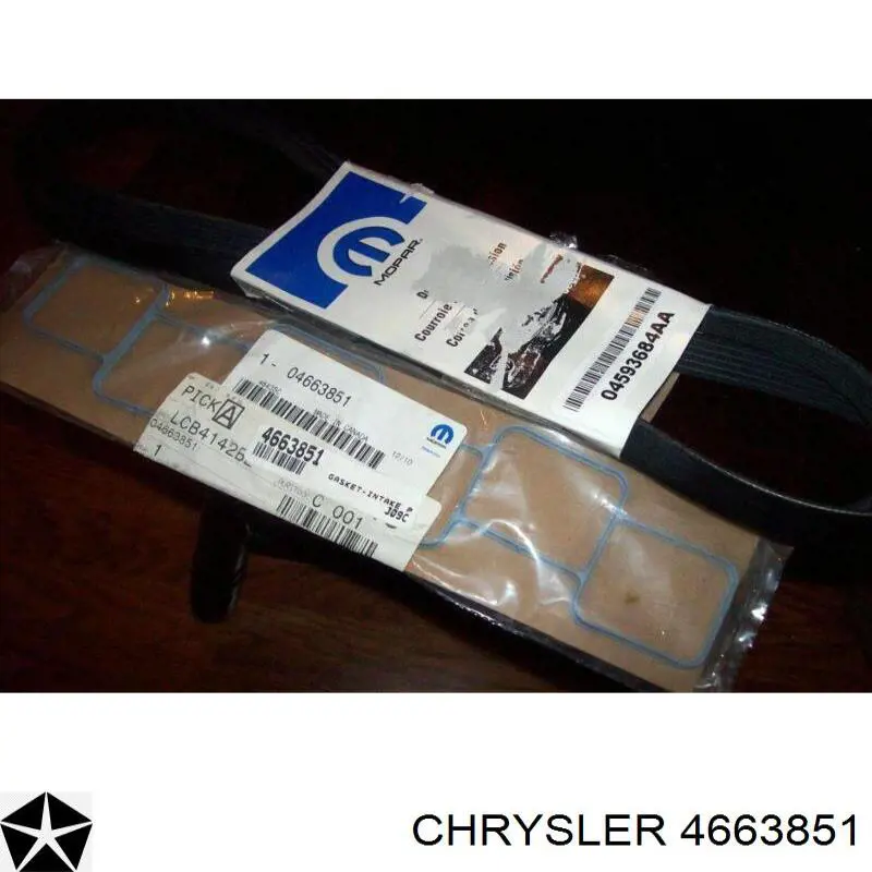 Прокладка впускного колектора Chrysler 4663851 ціна, від 16.04 USD