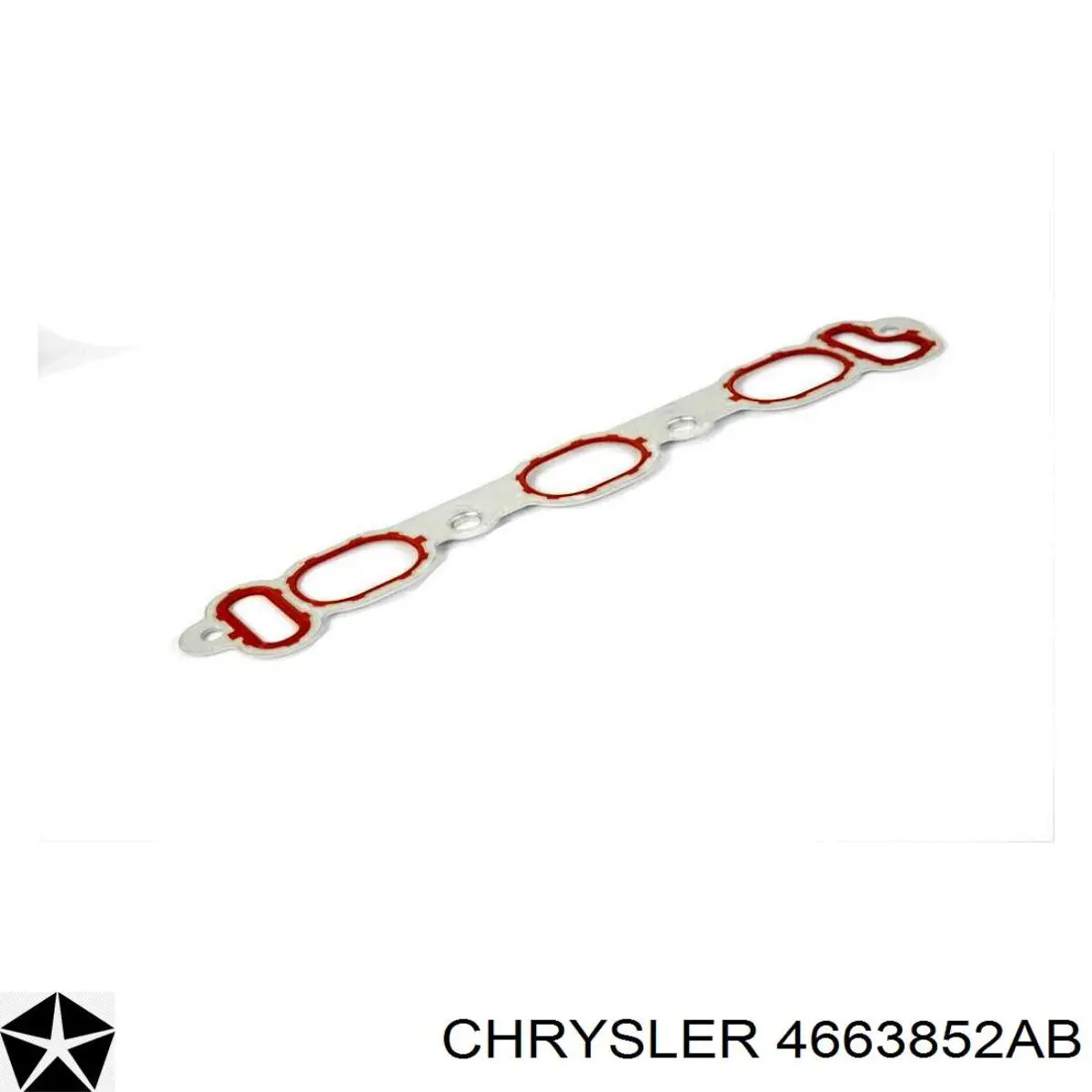 4663852AB Chrysler Прокладка впускного колектора, нижня