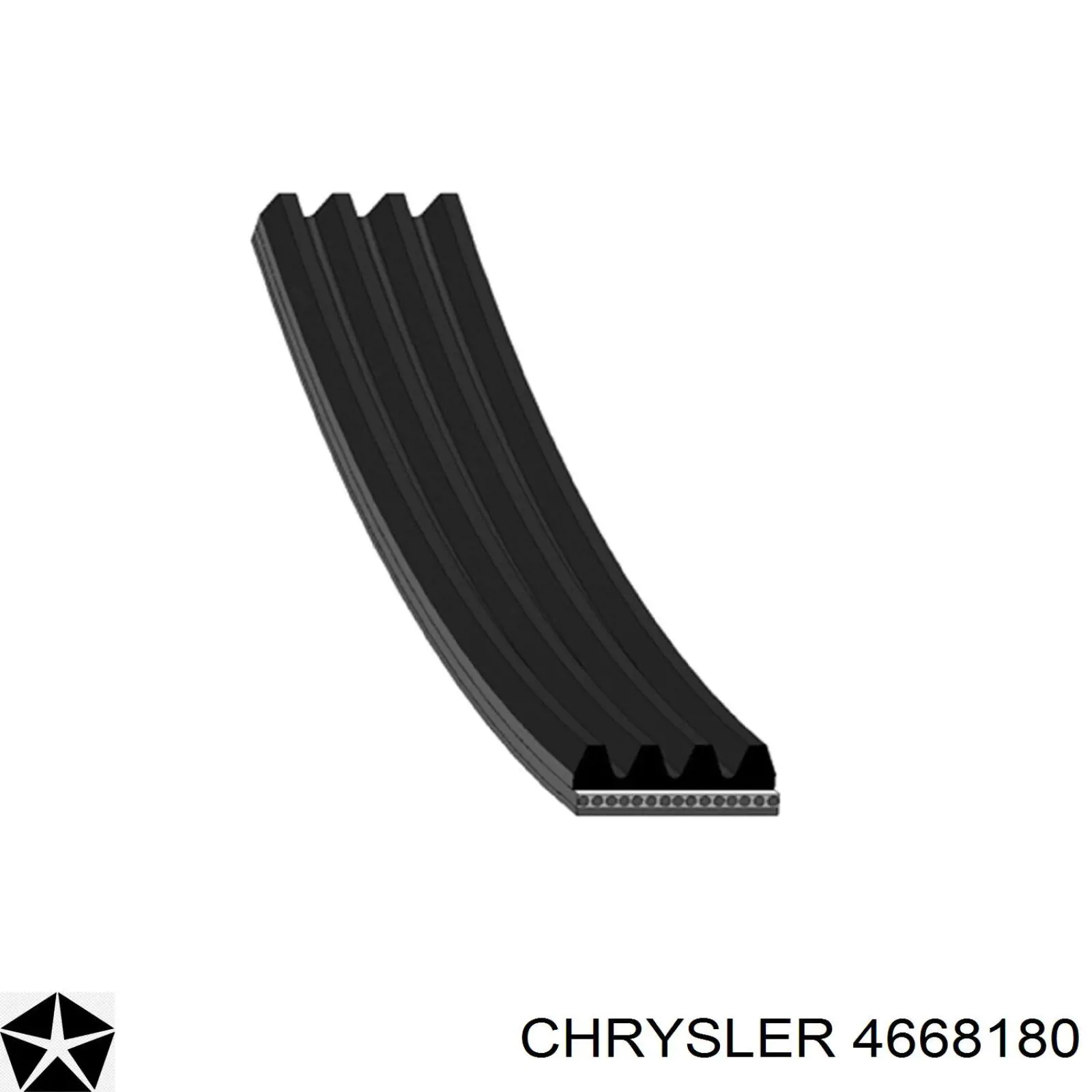 4668180 Chrysler Поліклиновий ремінь