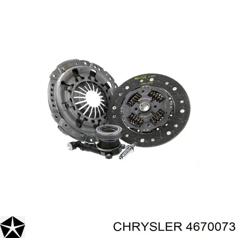 Купити 4670073 Chrysler Диск зчеплення