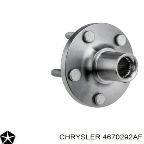 Маточина колеса передня Chrysler 4670292AF ціна, від 23.21 USD