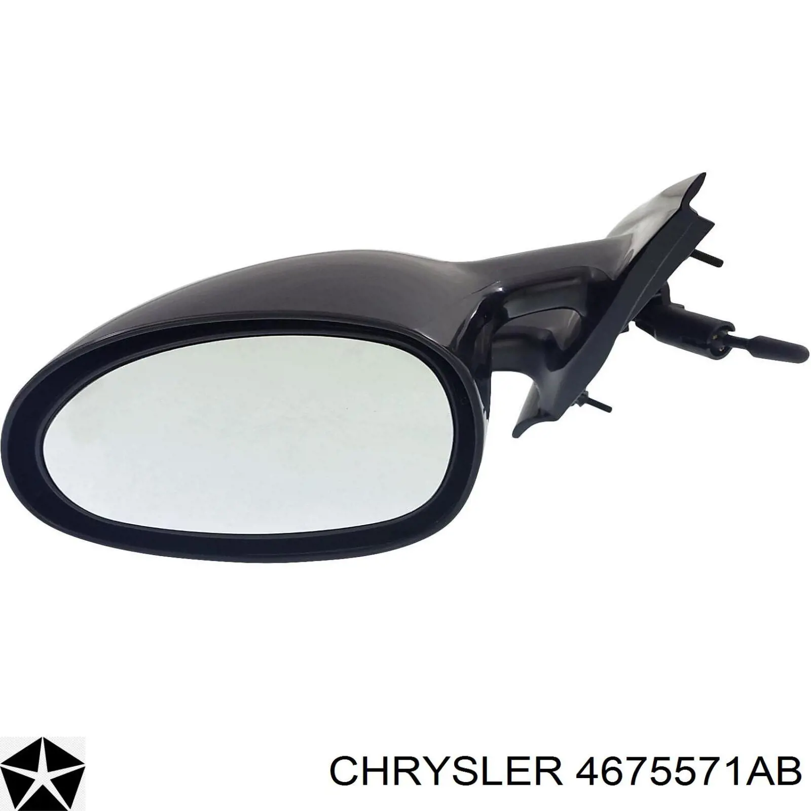 Бічне дзеркало заднього виду на Chrysler Voyager II GS 