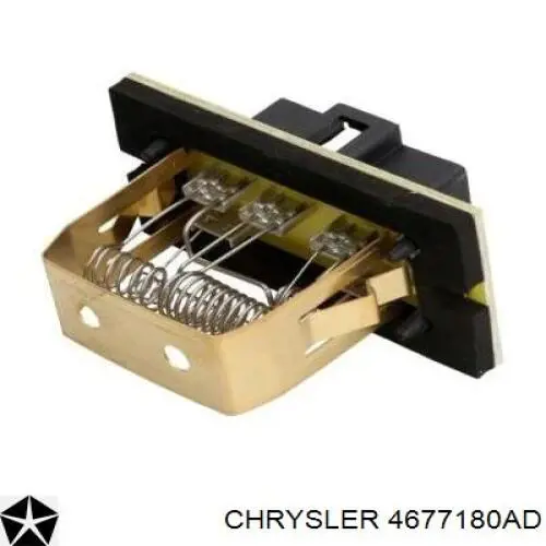 Резистор (опір) пічки, обігрівача салону 4677180AD Chrysler