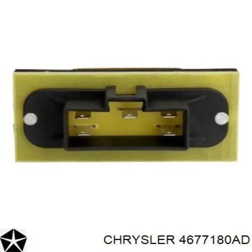 Резистор обігрівача Chrysler 4677180AD ціна, від 36.74 USD