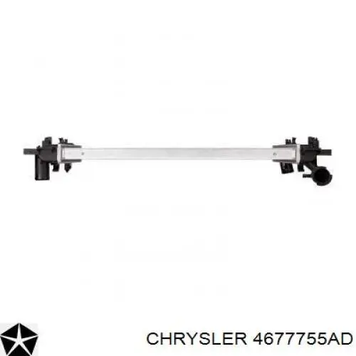 4677755AD Chrysler Радіатор охолодження двигуна