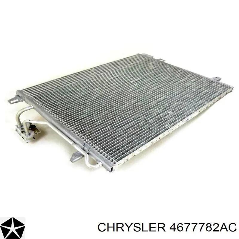 Конденсатор кондиціонера Chrysler 4677782AC ціна, від 90.07 USD