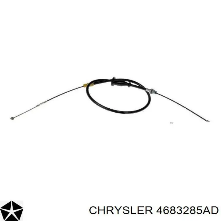 Трос стоянкового гальма передній Chrysler 4683285AD ціна, від 67.71 USD