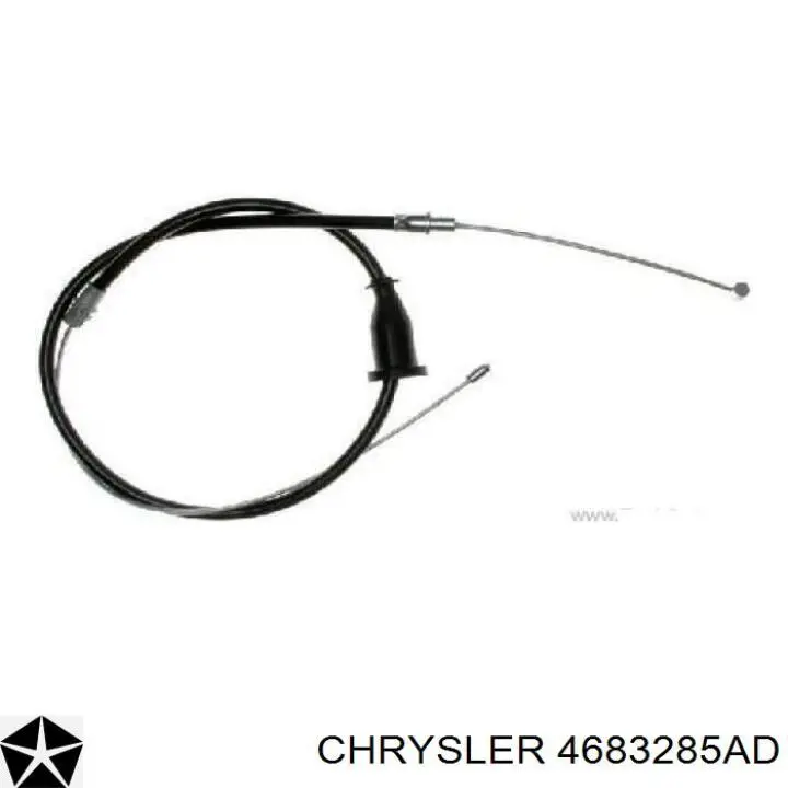 Купити 4683285AD Chrysler Трос ручного гальма передній