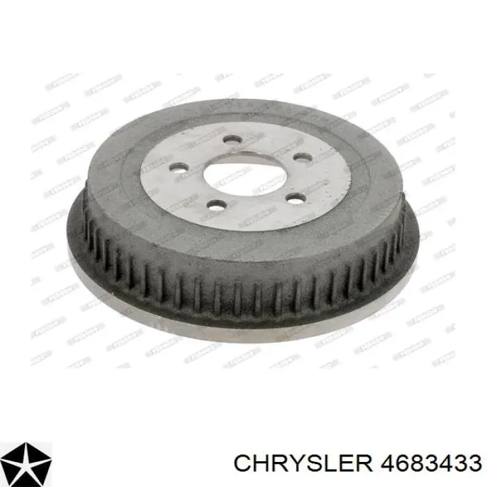 Купити 4683433 Chrysler Барабан гальмівний задній