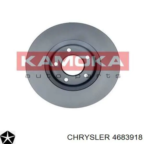 Диск переднього гальма Chrysler 4683918 ціна, від 47.19 USD