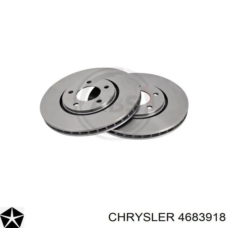 Купити 4683918 Chrysler Ротор гальмівний