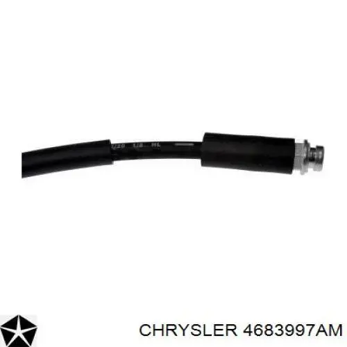 Купити 4683997AM Chrysler Шланг гальмівний передній, лівий