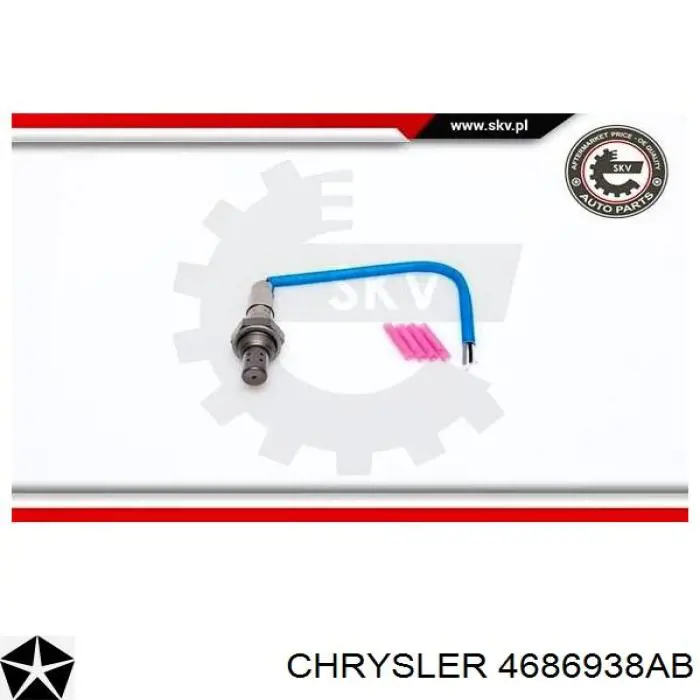 Лямбдазонд, датчик кисню до каталізатора 4686938AB Chrysler