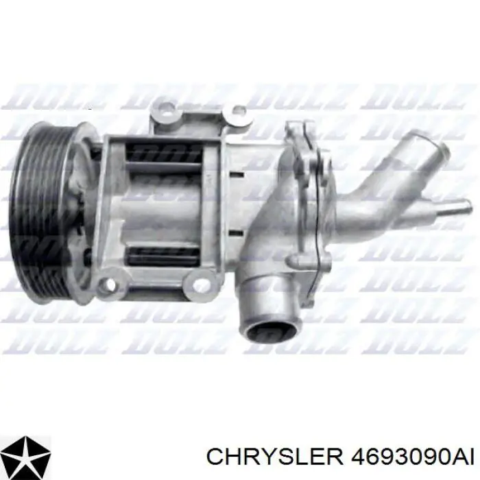 Купити 4693090AI Chrysler Насос охолоджуючої рідини