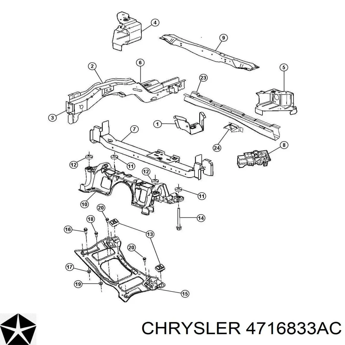  4716833AC Chrysler