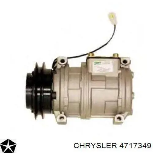 Щітка склоочисника лобового скла, водійська Chrysler 4717349