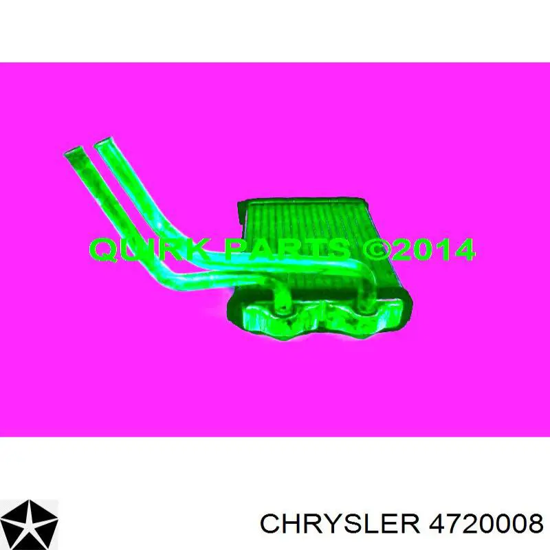 Радіатор пічки (обігрівача) Chrysler 4720008 ціна, від 57.30 USD