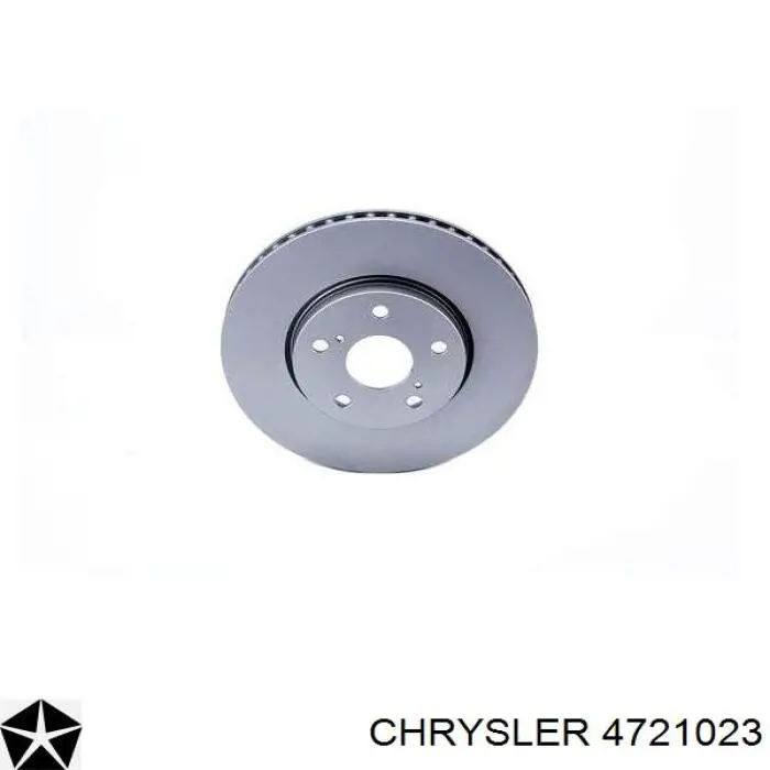 Купити 4721023 Chrysler Диск заднього гальма