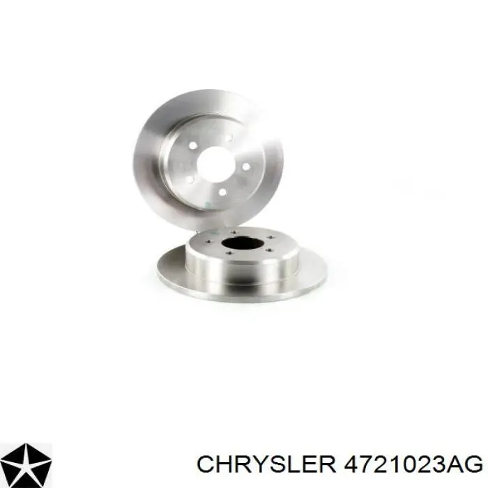 Гальмівні диски 4721023AG Chrysler