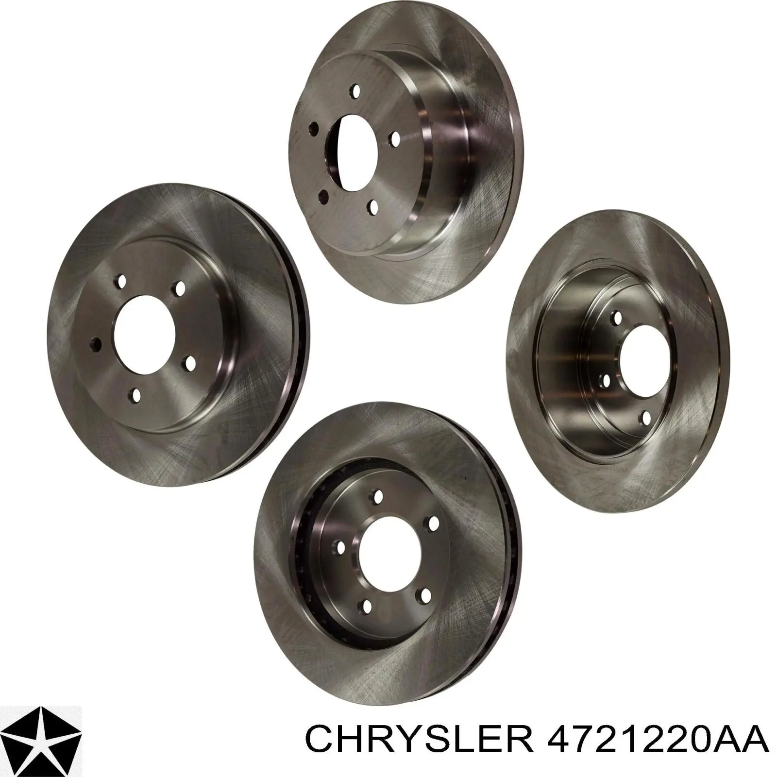 Задні дискові гальма Chrysler 4721220AA ціна, від 18.70 USD