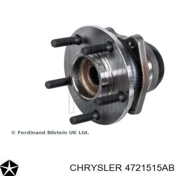 Маточини задніх коліс Chrysler 4721515AB ціна, від 62.13 USD