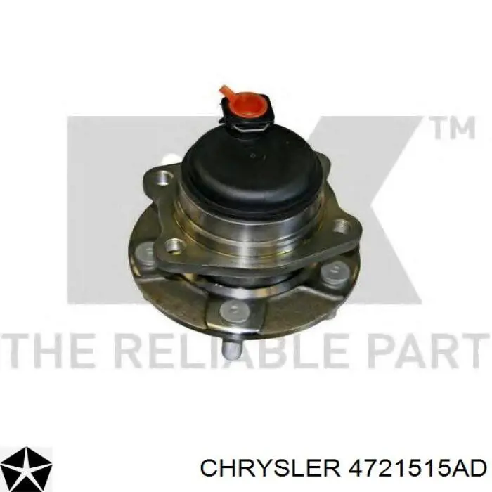 Маточини задніх коліс Chrysler 4721515AD ціна, від 65.29 USD