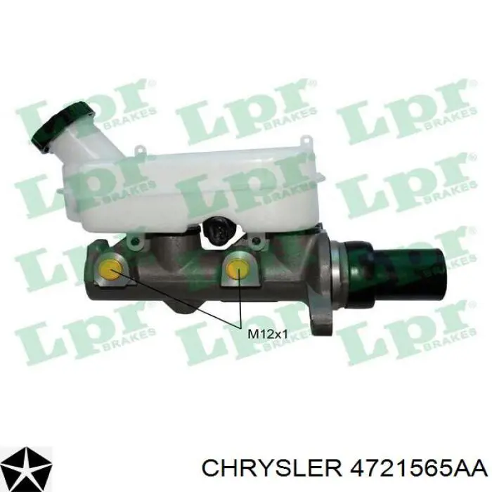 Купити 4721565AA Chrysler Головний гальмівний циліндр