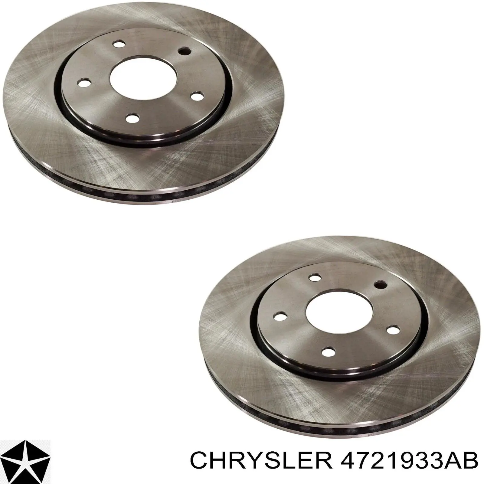 Гальмівні диски передні 4721933AB Chrysler