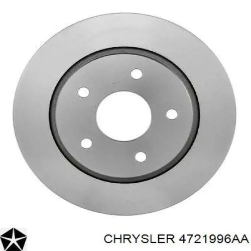 Купити 4721996AA Chrysler Диск заднього гальма