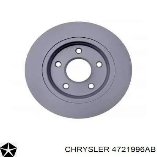 Купити 4721996AB Chrysler Диск заднього гальма