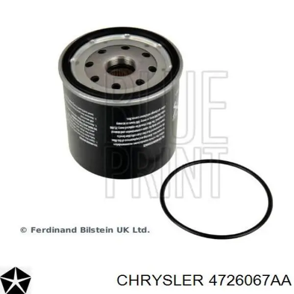 Фільтр тонкого очищення палива Chrysler 4726067AA ціна, від 26.47 USD