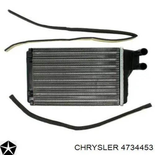 Радіатор пічки (обігрівача) Chrysler 4734453 ціна, від 21.58 USD