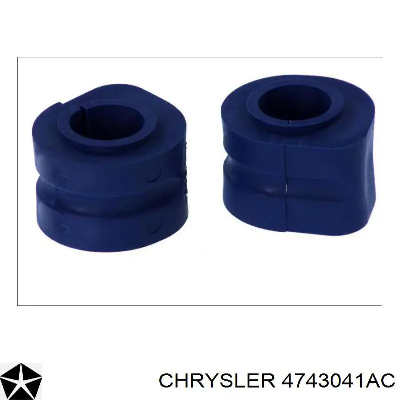 Втулка переднього стабілізатора Chrysler 4743041AC