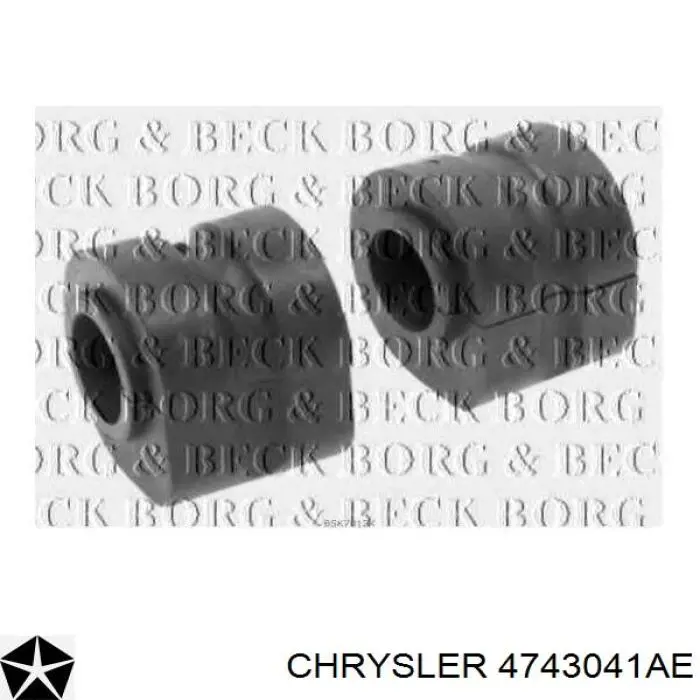 4743041AE Chrysler Втулка стабілізатора переднього