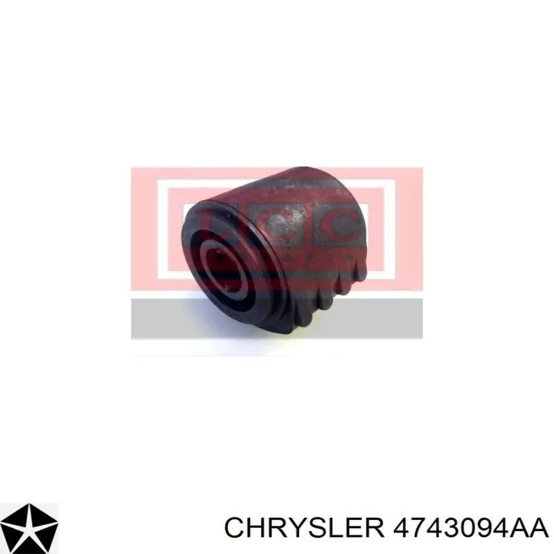 Сайлентблок нижнього важеля передньої підвіски Chrysler 4743094AA ціна, від 13.11 USD