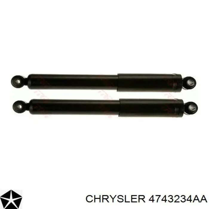 Купити 4743234AA Chrysler Стійка амортизатора задня