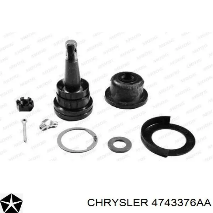 Правий важіль передній нижній підвіски Chrysler 4694972AA