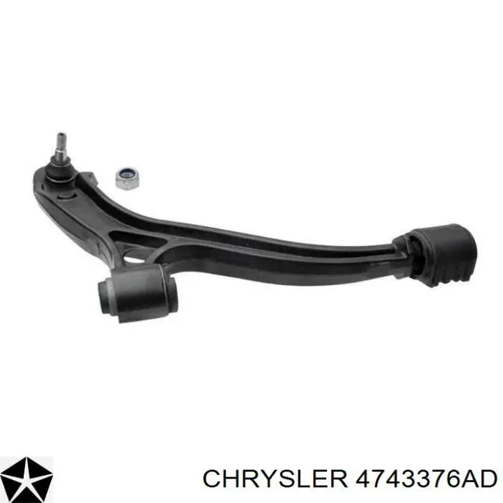 Купити 4743376AD Chrysler Важіль передньої підвіски нижній, правий