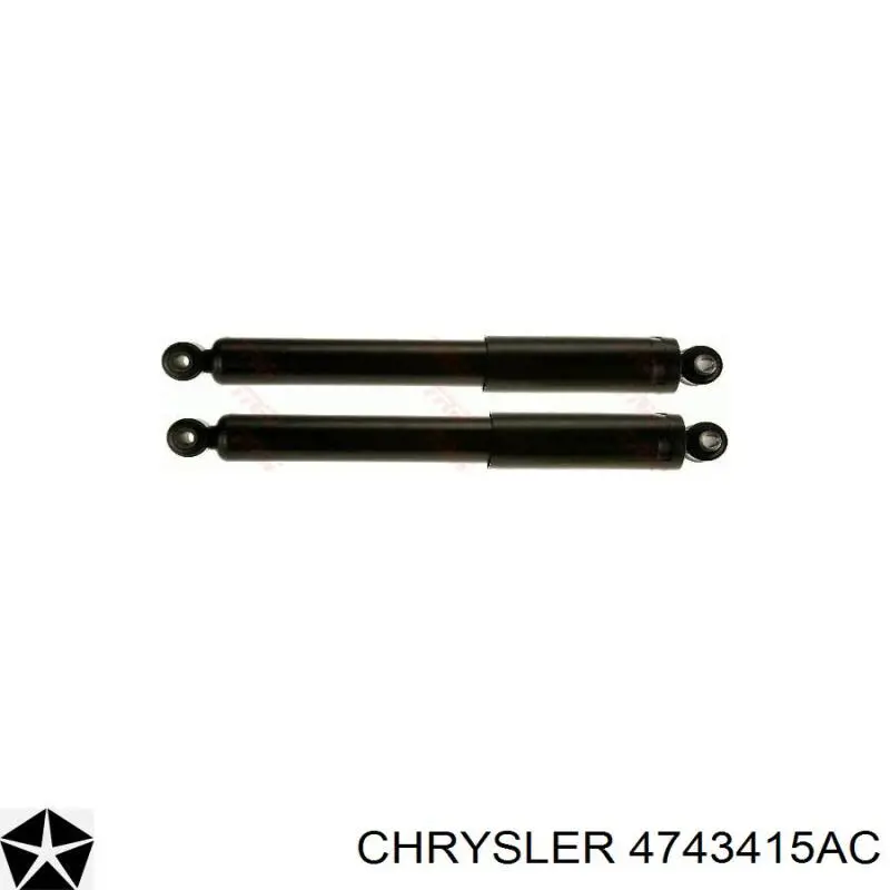 4743415AC Chrysler Амортизатори задні