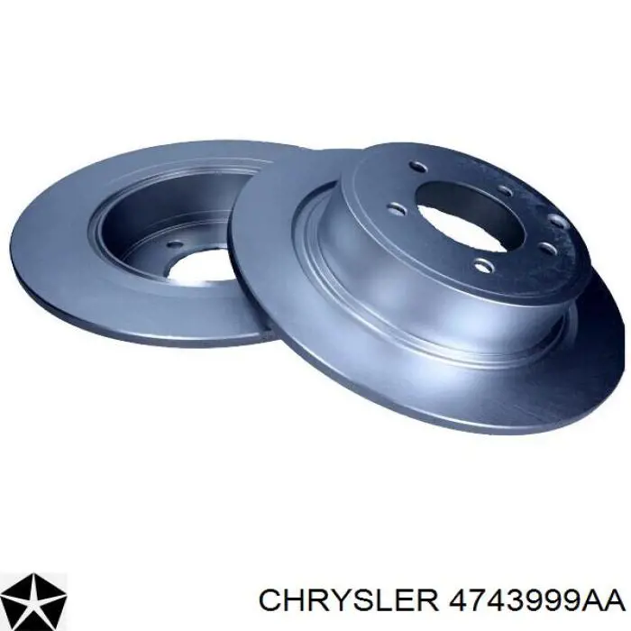 Купити 4743999AA Chrysler Диск заднього гальма