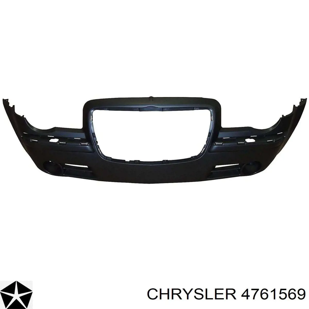 Бампер на авто Chrysler 4761569 ціна, від 51.40 USD
