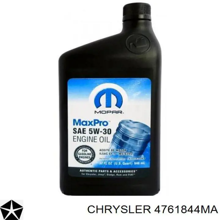 4761844MA Chrysler масло моторне