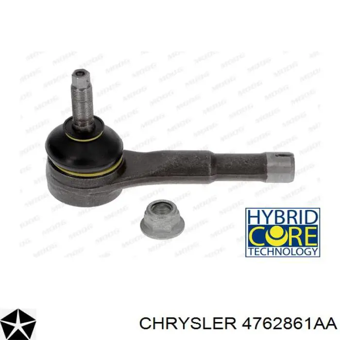 Наконечник рульовий Chrysler 4762861AA ціна, від 12.29 USD