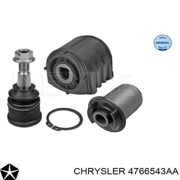 Важіль передньої підвіски нижній, лівий 4766543AC Chrysler