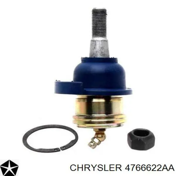 Важіль передньої підвіски нижній, правий 04766622AA Chrysler
