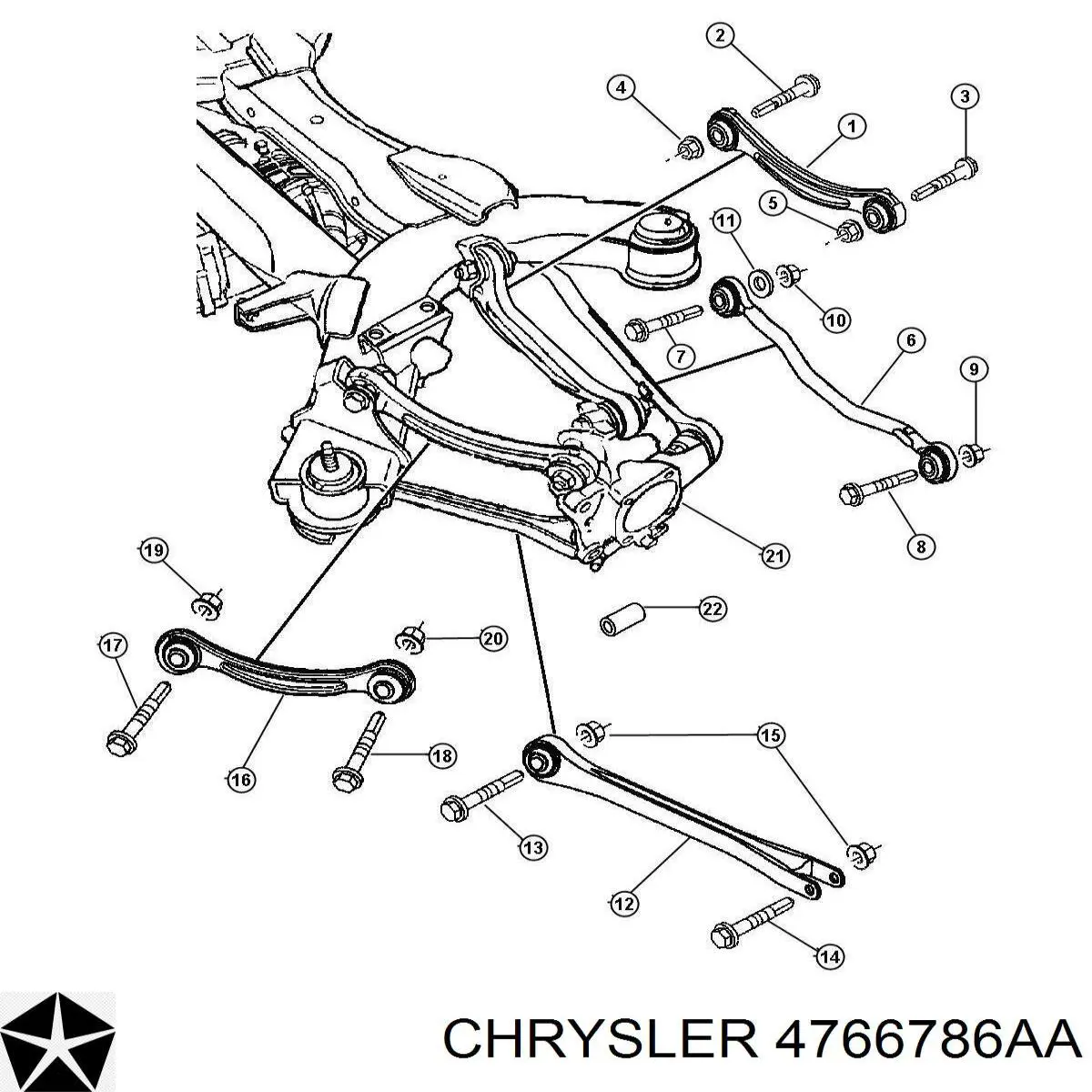 Купити 4766786AA Chrysler 